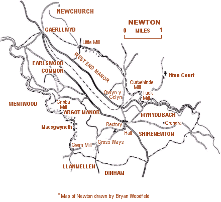 Shirenewton Parish Map